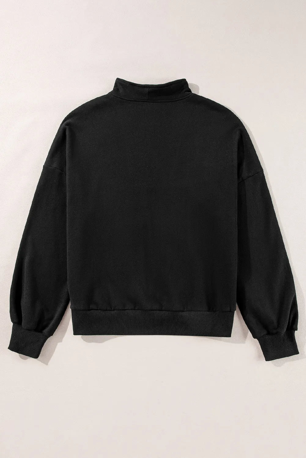 Half Zip Long Sleeve Sweatshirt