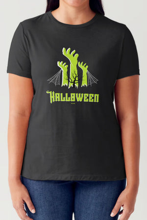 HALLOWEEN Graphic Short Sleeve Tubular T-Shirt