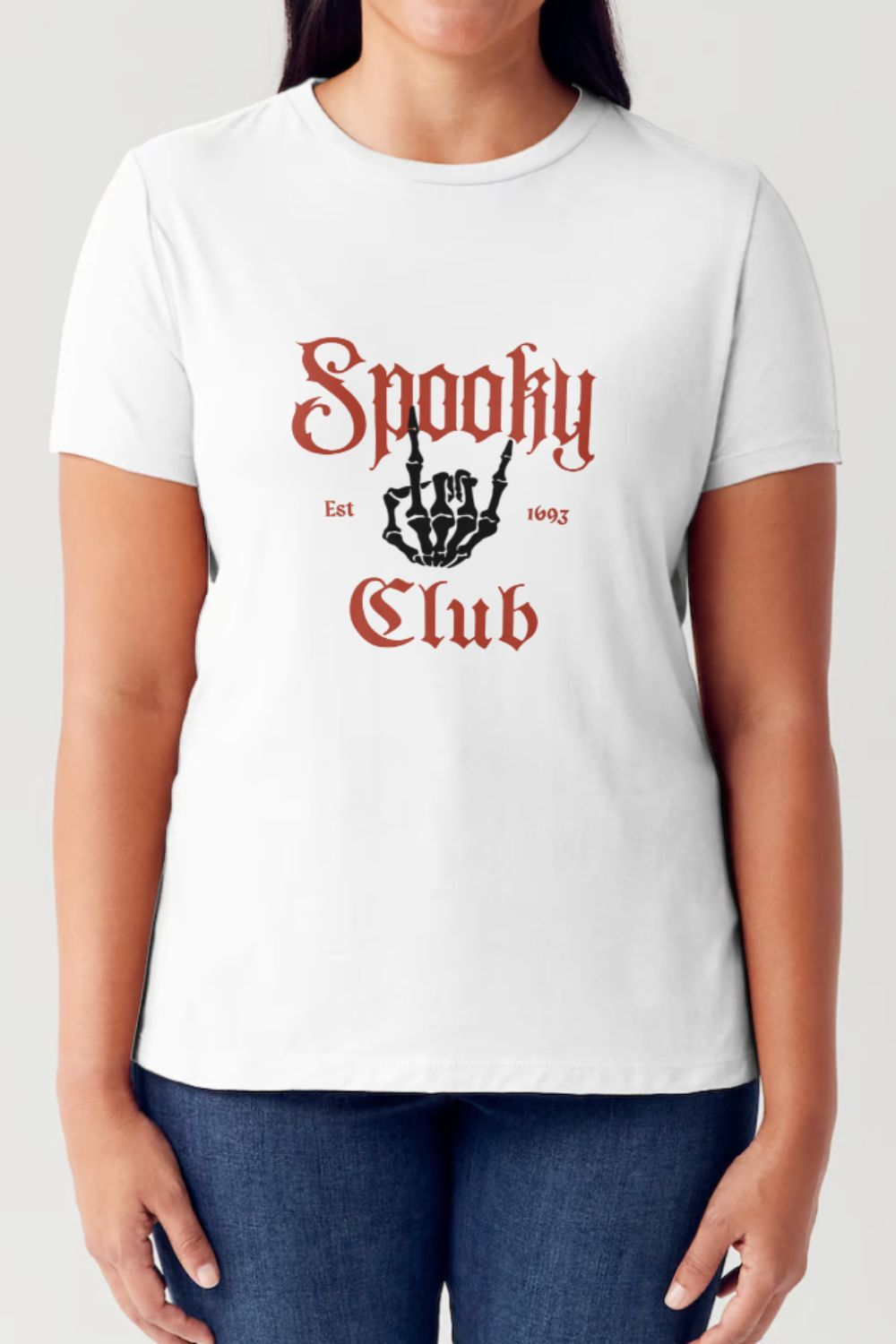 SPOOKY CLUB Short Sleeve Tubular T-Shirt